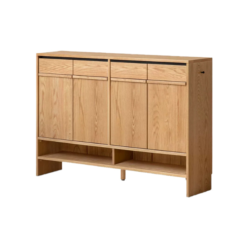 Imogen 80cm/110cm/140cm FAS-Graded Solid American Oak Wood Entryway Shoe Cabinet /Shoe Case For Home Multiple Color
