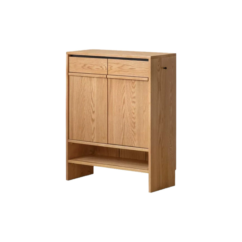 Imogen 80cm/110cm/140cm FAS-Graded Solid American Oak Wood Entryway Shoe Cabinet /Shoe Case For Home Multiple Color