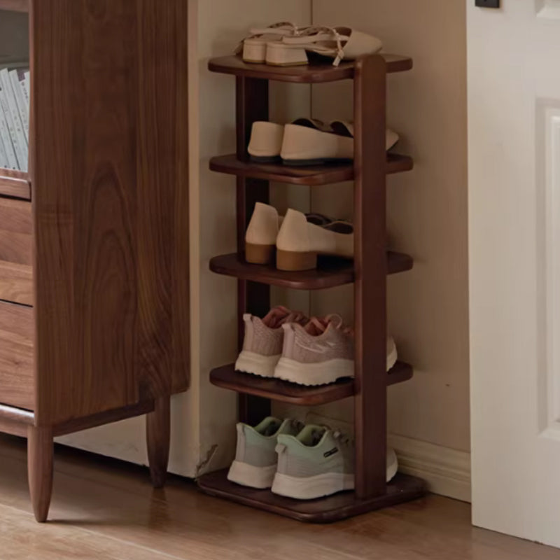 Lysander Rubberwood Ultra-Thin Multi-layered Shoe Rack/Design Storage/Shelf For Home