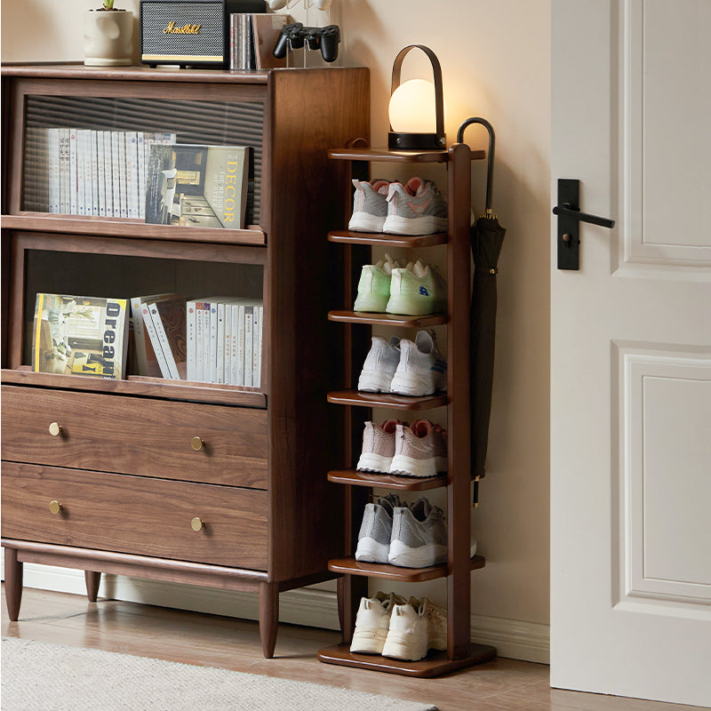 Lysander Rubberwood Ultra-Thin Multi-layered Shoe Rack/Design Storage/Shelf For Home