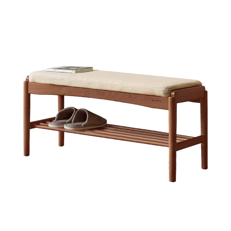 Rosalind 80cm/100cm Solid Beech Wood Entryway Shoe Cabinet/Shoe Changing Stool For Home Multiple Color