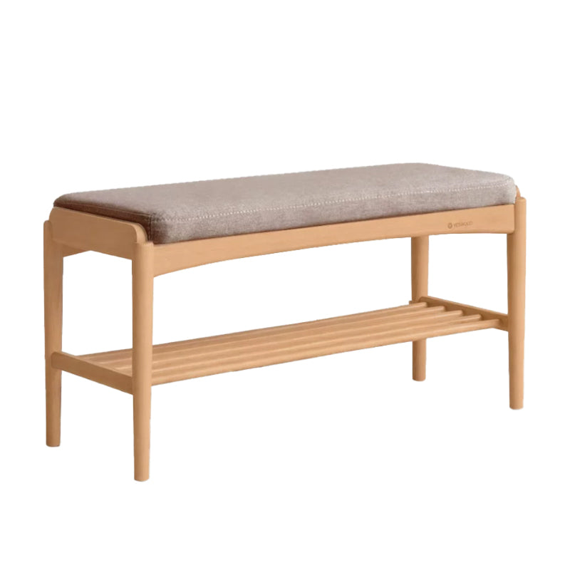 Rosalind 80cm/100cm Solid Beech Wood Entryway Shoe Cabinet/Shoe Changing Stool For Home Multiple Color