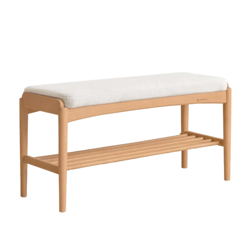 Rosalind 80cm/100cm Solid Beech Wood Entryway Shoe Cabinet/Shoe Changing Stool For Home Multiple Color
