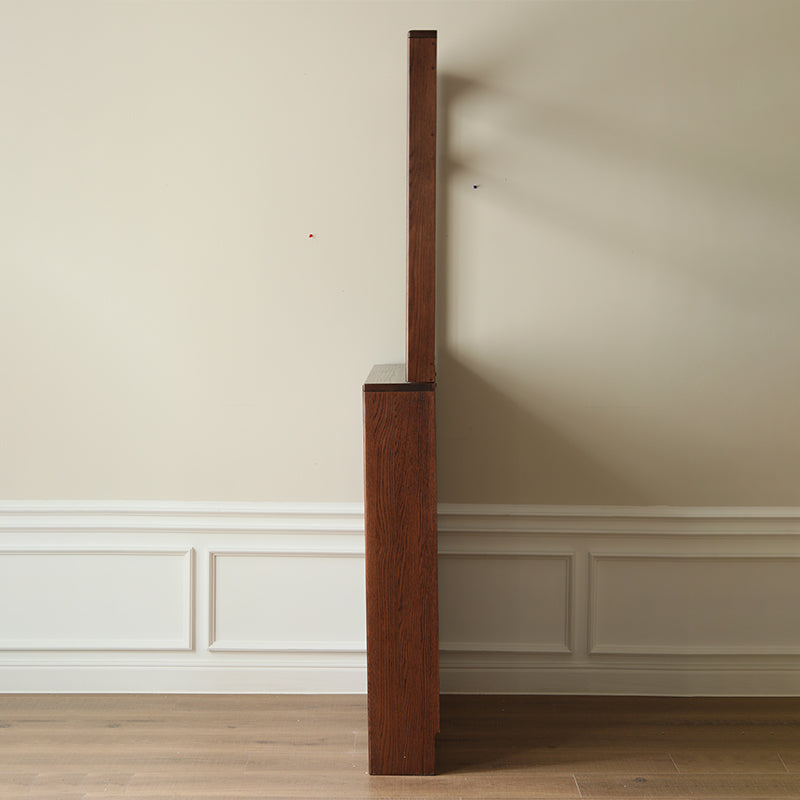 Scarlett 85cm FAS-Graded Solid American Oak Wood Ultra-thin Entryway Shoe Cabinet Multiple Color