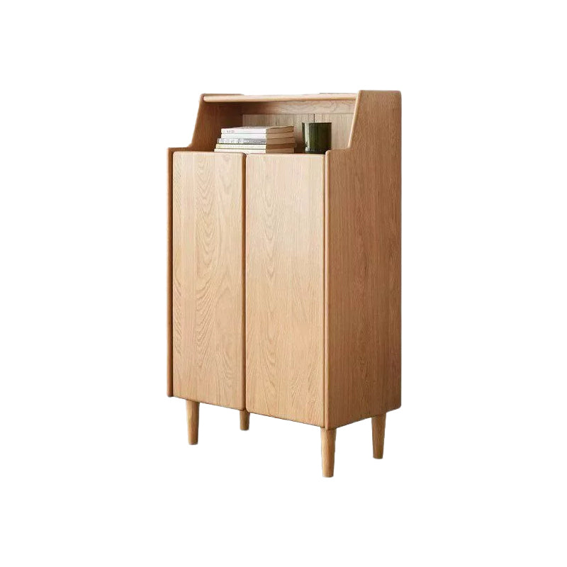 Savannah 45cm/65cm FAS-Graded Solid American Oak Wood Entryway Shoe Cabinet Natural Wood Color