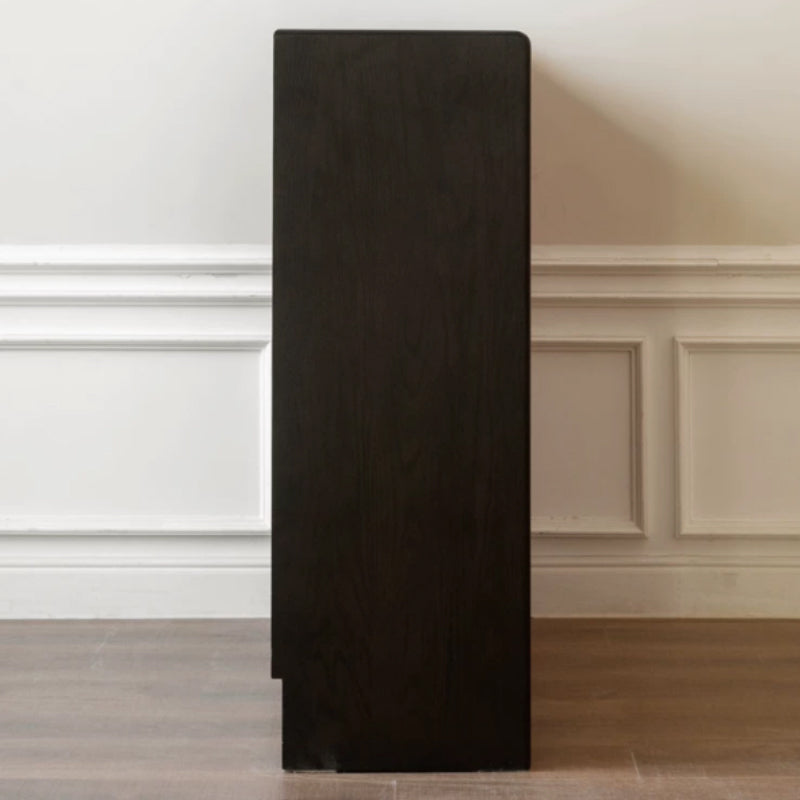Tziporah 72cm/100cm FAS-Graded Solid Black Walnut Wood Entryway Shoe Cabinet /Shoe Case With Drawer For Home