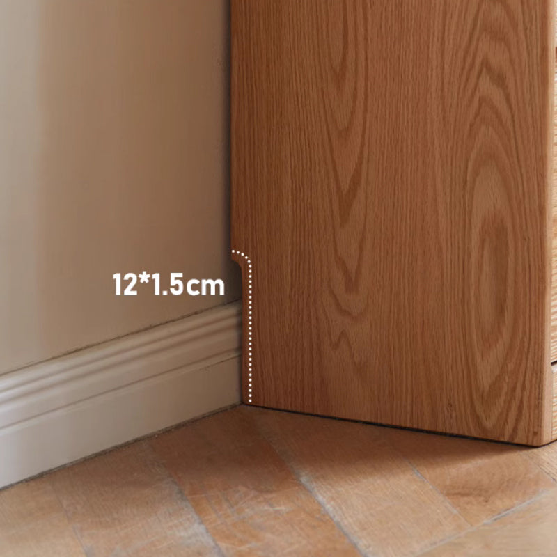 Rebecca FAS-Graded Solid Oak Wood Ultra-thin Dining Cabinet/Storage Cabinet/Sideboard