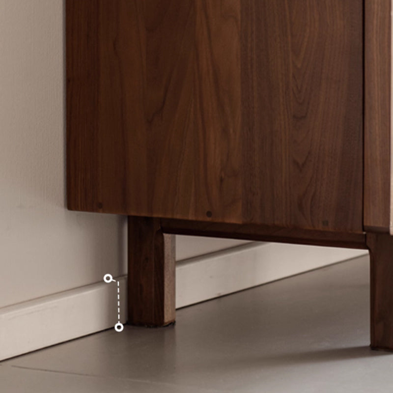 Barrett 1.5m/1.8m FAS-Graded Solid Black Walnut Wood Multi-Drawer Fashionable Dining Cabinet/Storage Cabinet/Sideboard