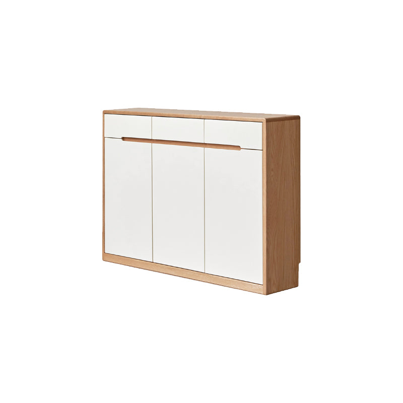 Ronan 90cm/120cm/150cm Ultra-Thin FAS-Graded Solid American Oak Wood Multi-Drawer Fashionable Dining Cabinet/Storage Cabinet/Sideboard