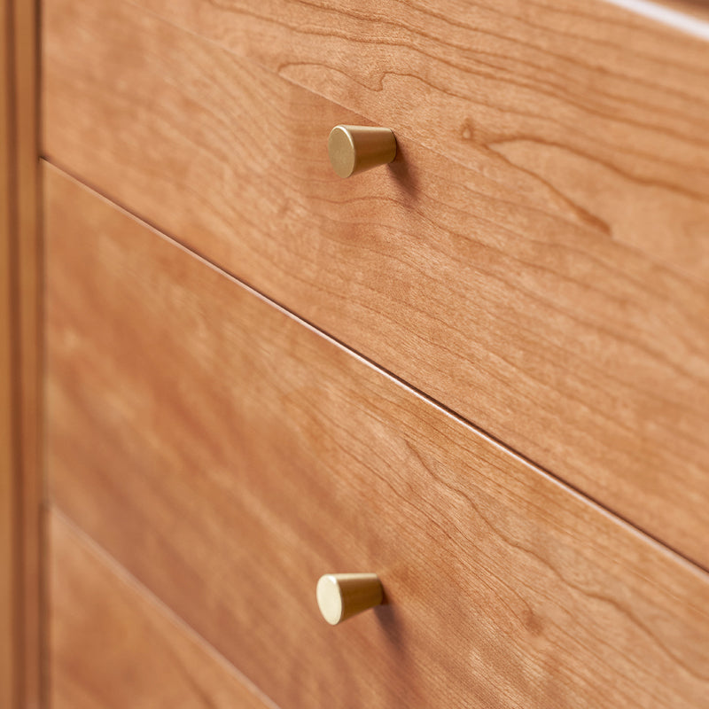 Sigrid 120cm/150cm FAS-Graded Solid Cherry Wood Ultra-thin Dining Cabinet/Storage Cabinet/Sideboard/Buffet