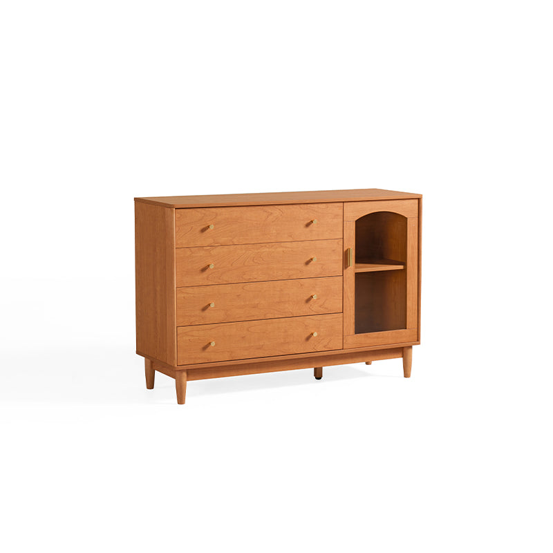 Carolyn 1.2m/1.5m Dining Cabinet/Storage Cabinet/Sideboard With Glass Door For Dining Room