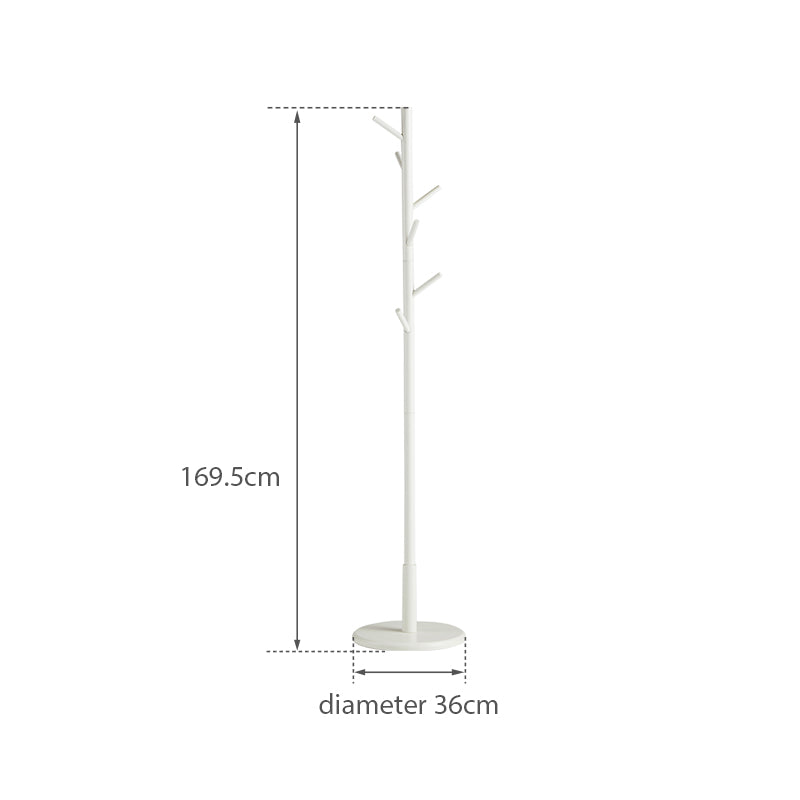 Norbert Rubberwood Clothing Racks Hanger/Stylish Entryway Coat Rack Multiple Color