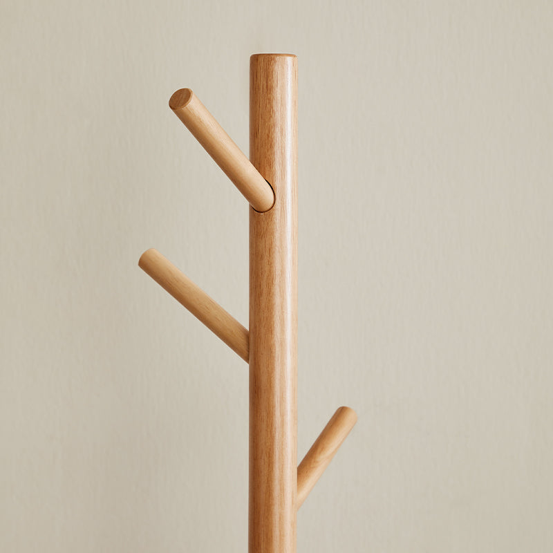 Norbert Rubberwood Clothing Racks Hanger/Stylish Entryway Coat Rack Multiple Color