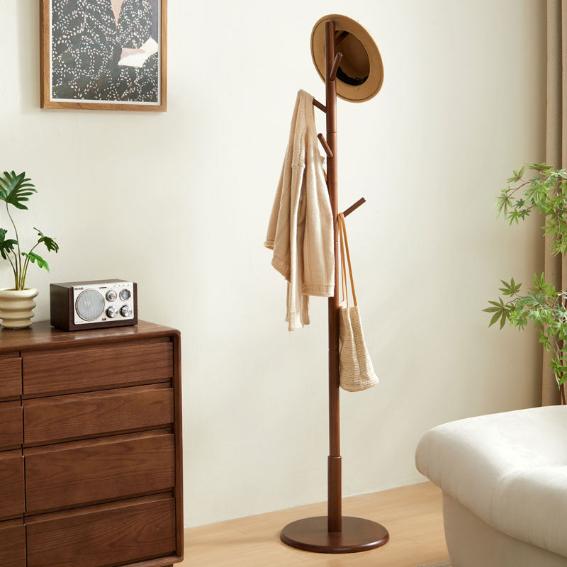 Norbert Rubberwood Clothing Racks Hanger/Stylish Entryway Coat Rack Multiple Color