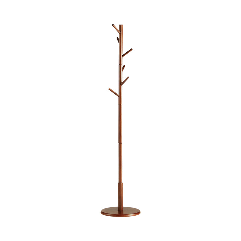 Norbert Rubberwood Clothing Racks Hanger/Stylish Entryway Coat Rack Multiple Color