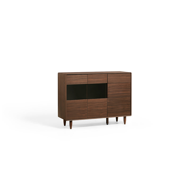 Christine 1.2m/1.5m/1.8m/2.0m Dining Cabinet/Storage Cabinet/Sideboard Walnut Color