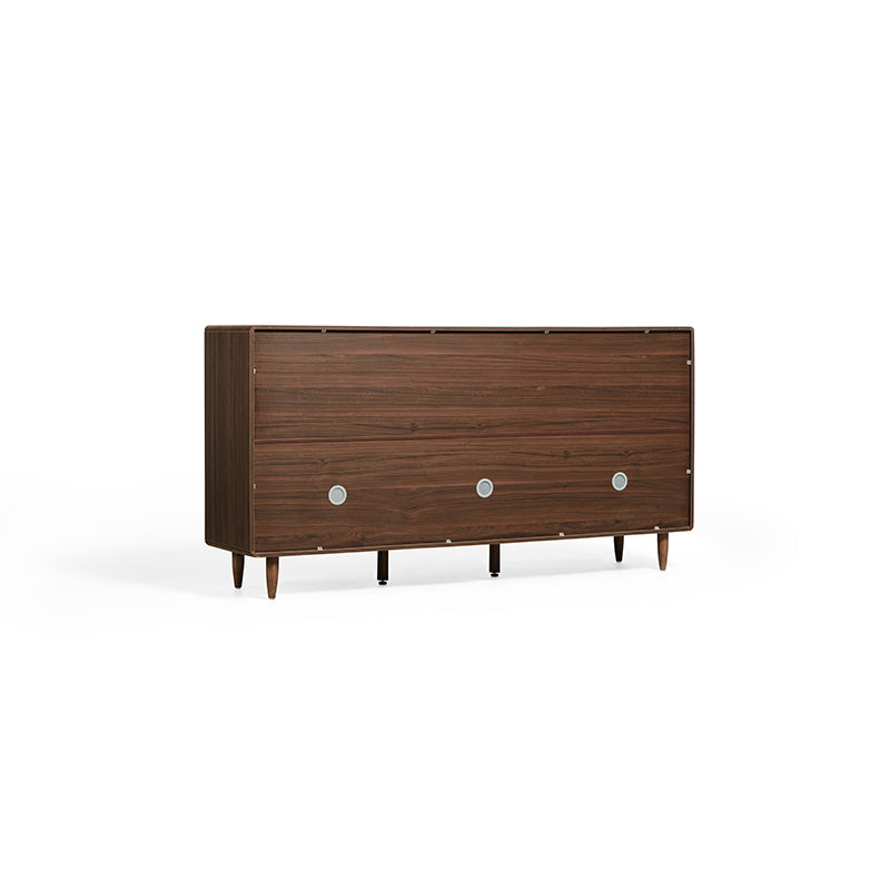 Christine 1.2m/1.5m/1.8m/2.0m Dining Cabinet/Storage Cabinet/Sideboard Walnut Color