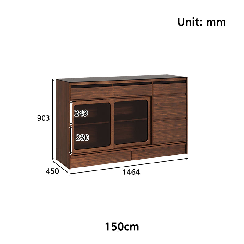 Christian 1.2m/1.5m/1.8m/2.0m Dining Cabinet/Storage Cabinet/Sideboard Multiple Color