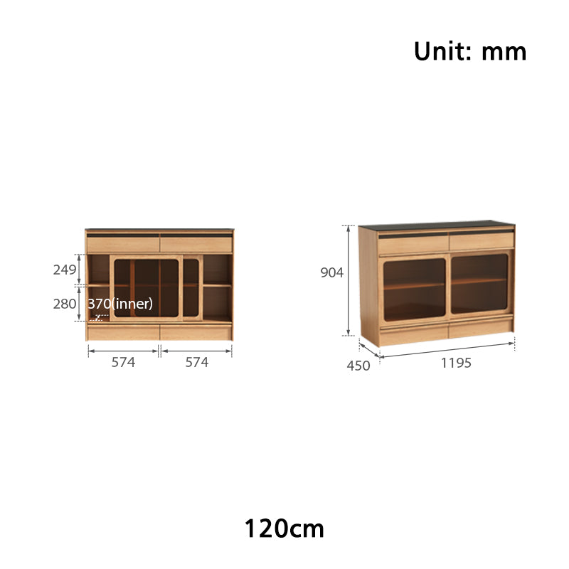 Christian 1.2m/1.5m/1.8m/2.0m Dining Cabinet/Storage Cabinet/Sideboard Multiple Color