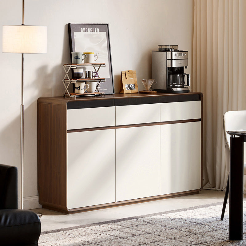 Valeria 80cm/120cm/150cm/180cm Multi-Drawer Fashionable Dining Cabinet/Storage Cabinet/Sideboard Grey & Walnut Color