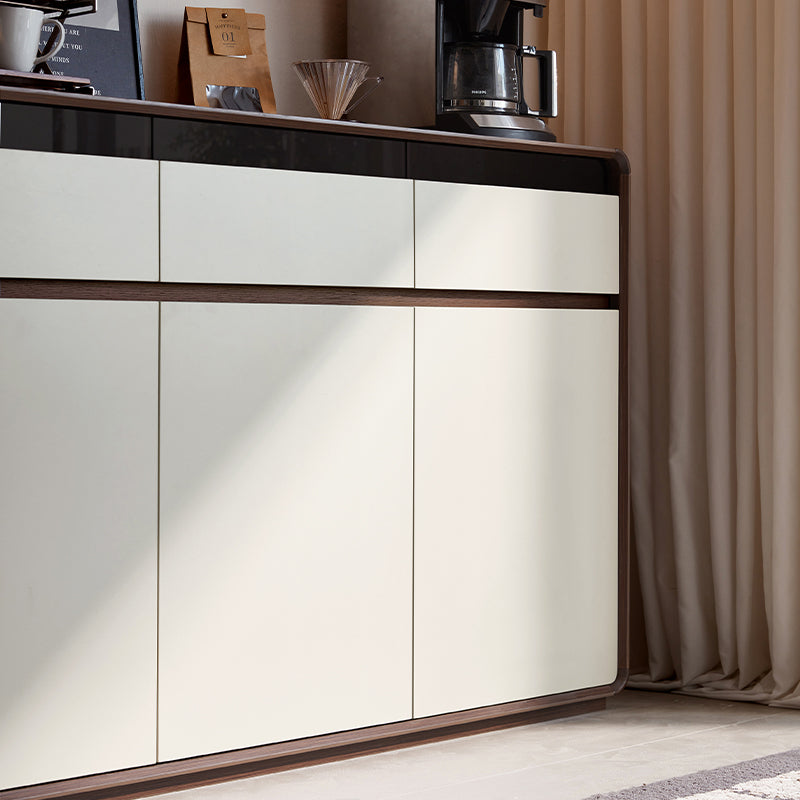 Valeria 80cm/120cm/150cm/180cm Multi-Drawer Fashionable Dining Cabinet/Storage Cabinet/Sideboard Grey & Walnut Color