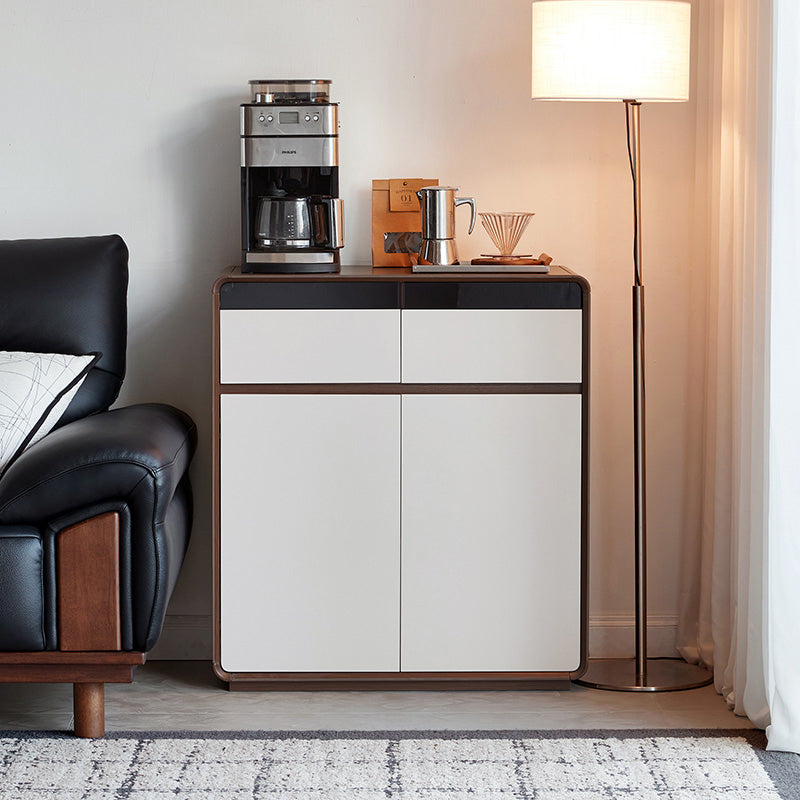 Valeria 80cm/120cm/150cm/180cm Multi-Drawer Fashionable Dining Cabinet/Storage Cabinet/Sideboard Grey & Walnut Color