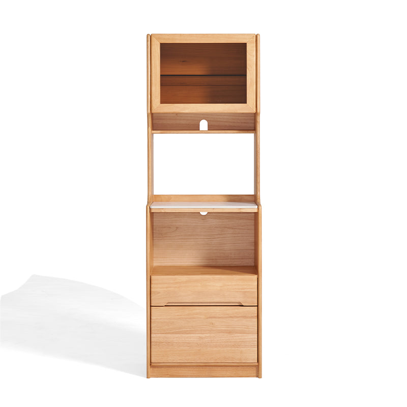 Vance 60cm/80cm Rubberwood Multifunctional Sideboard Buffet/Coffee Station Display Cupboard Multiple Color