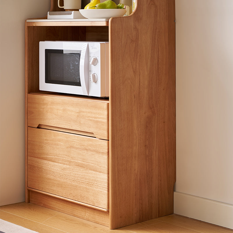 Vance 60cm/80cm Rubberwood Multifunctional Sideboard Buffet/Coffee Station Display Cupboard Multiple Color