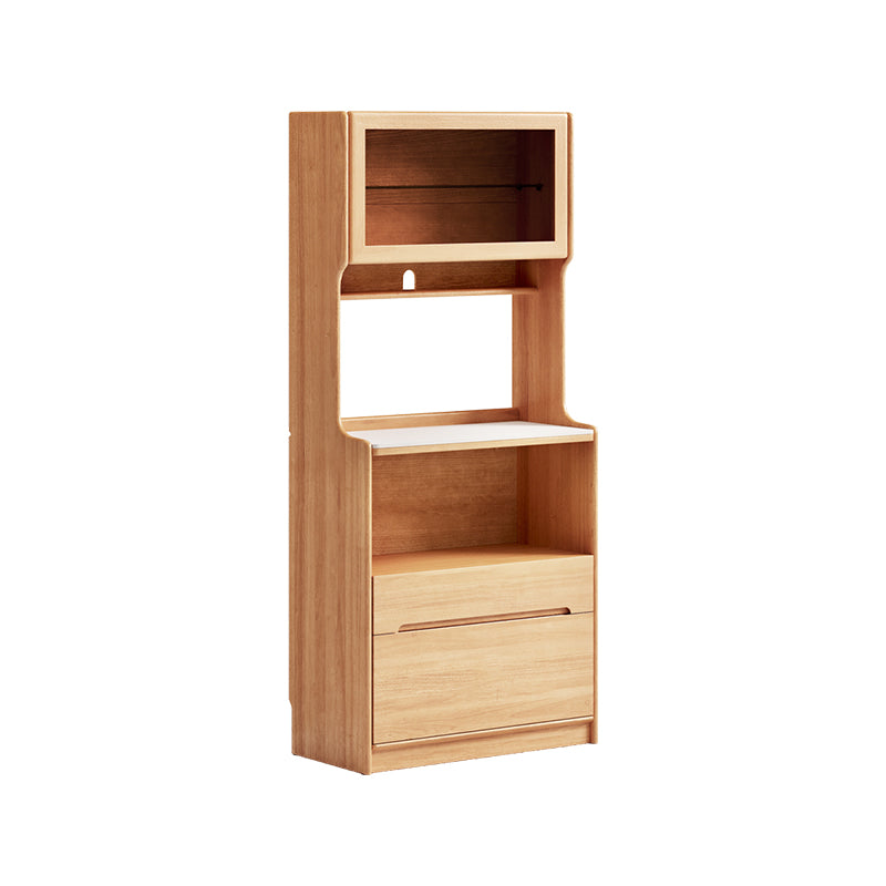 Vance 60cm/80cm Rubberwood Multifunctional Sideboard Buffet/Coffee Station Display Cupboard Multiple Color