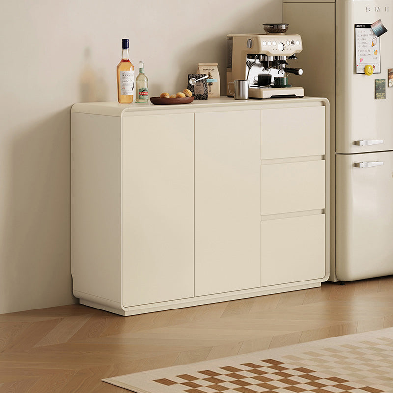 Jaime 120cm/150cm Multi-Drawer Fashionable Dining Cabinet/Storage Cabinet/Sideboard Walnut/White Color