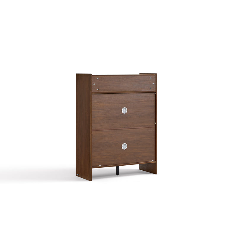 Alden 0.8m/1.0m/1.2m/1.4m Entryway Shoe Cabinet With Drawer Walnut