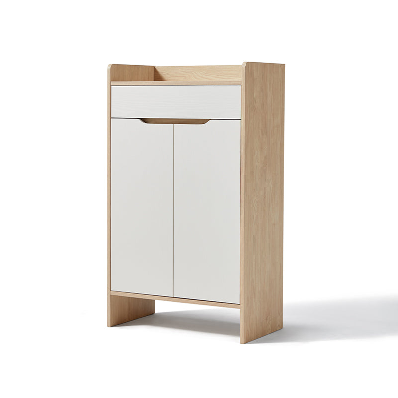Alec 0.6m/0.8m Timber Shoe Cabinet with Drawers/Shoe Case
