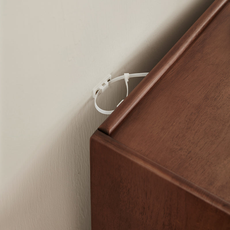 Ignatius 80cm/118cm/140cm Rubberwood Entryway Cabinet/Shoe Cabinet With Drawer Walnut Color