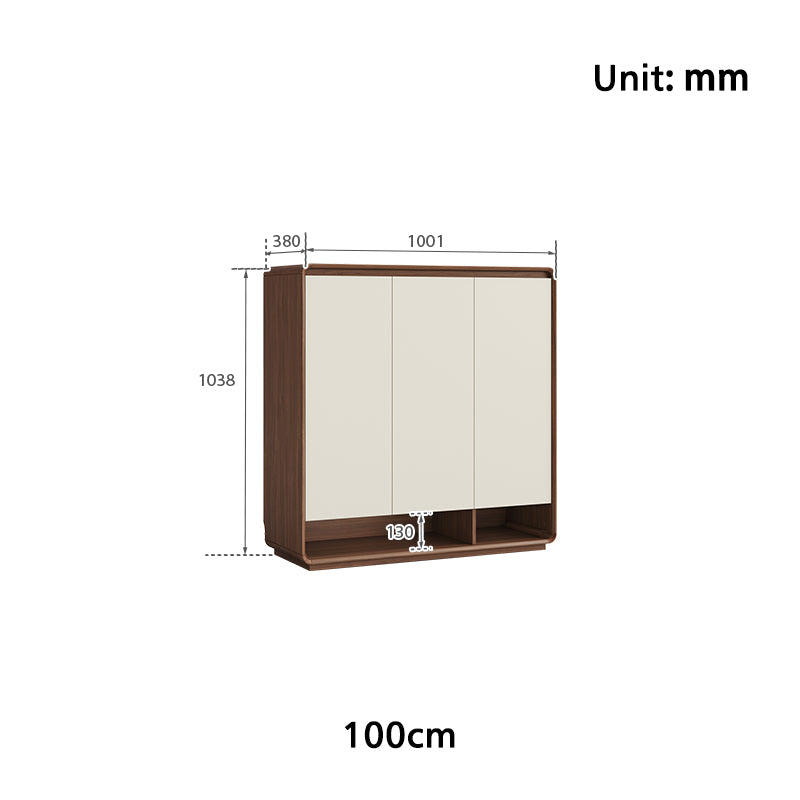 Ingrid 80cm/100cm/120cm/140cm Entryway Shoe Cabinet /Shoe Case For Home Multiple Color