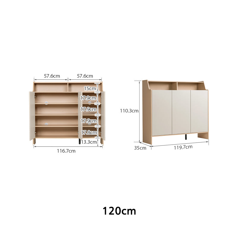 Polly 80cm/120cm Entryway Shoe Cabinet/Shoe Case For Home