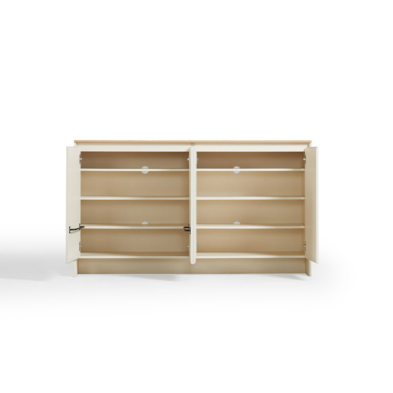Prescott 120cm/160cm Entryway Shoe Cabinet/Shoe Case For Home Multiple Color