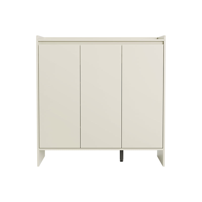 Reba 80cm/100cm/120cm/140cm Entryway Shoe Cabinet/Shoe Case For Home Cream White Color