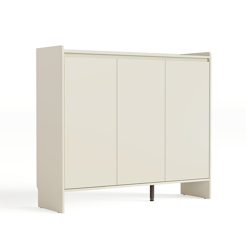 Reba 80cm/100cm/120cm/140cm Entryway Shoe Cabinet/Shoe Case For Home Cream White Color