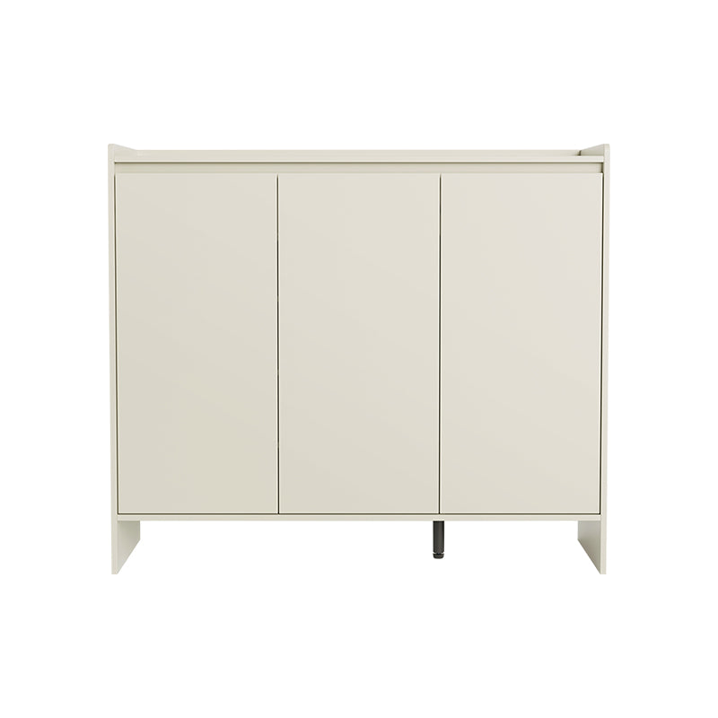 Reba 80cm/100cm/120cm/140cm Entryway Shoe Cabinet/Shoe Case For Home Cream White Color