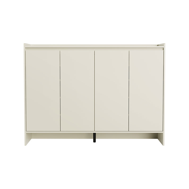 Reba 80cm/100cm/120cm/140cm Entryway Shoe Cabinet/Shoe Case For Home Cream White Color