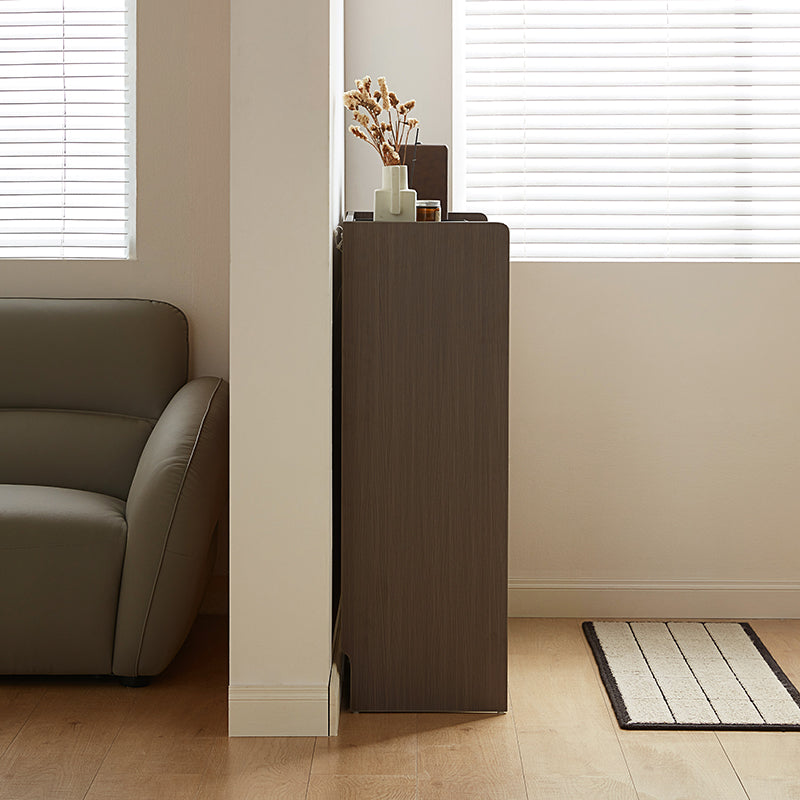 Rebel 80cm/100cm/120cm/140cm Entryway Shoe Cabinet/Shoe Case For Home Coffee & Grey Color