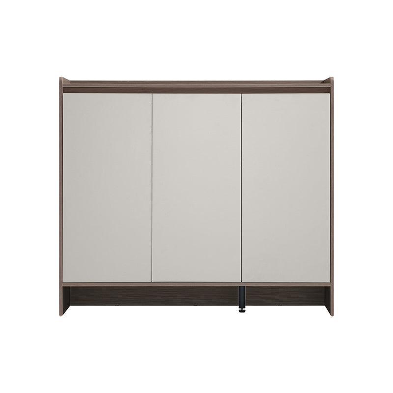 Rebel 80cm/100cm/120cm/140cm Entryway Shoe Cabinet/Shoe Case For Home Coffee & Grey Color