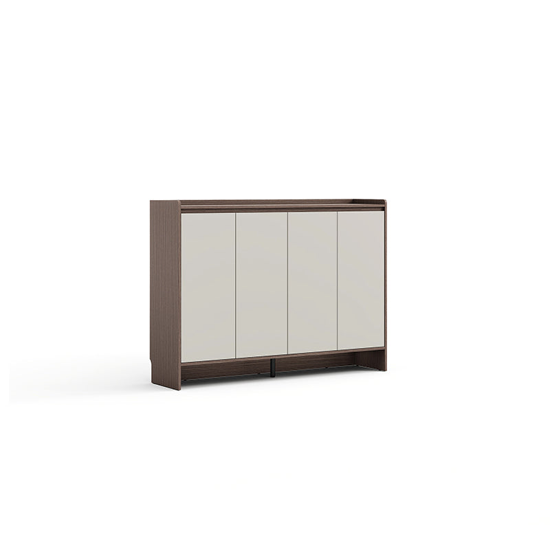 Rebel 80cm/100cm/120cm/140cm Entryway Shoe Cabinet/Shoe Case For Home Coffee & Grey Color