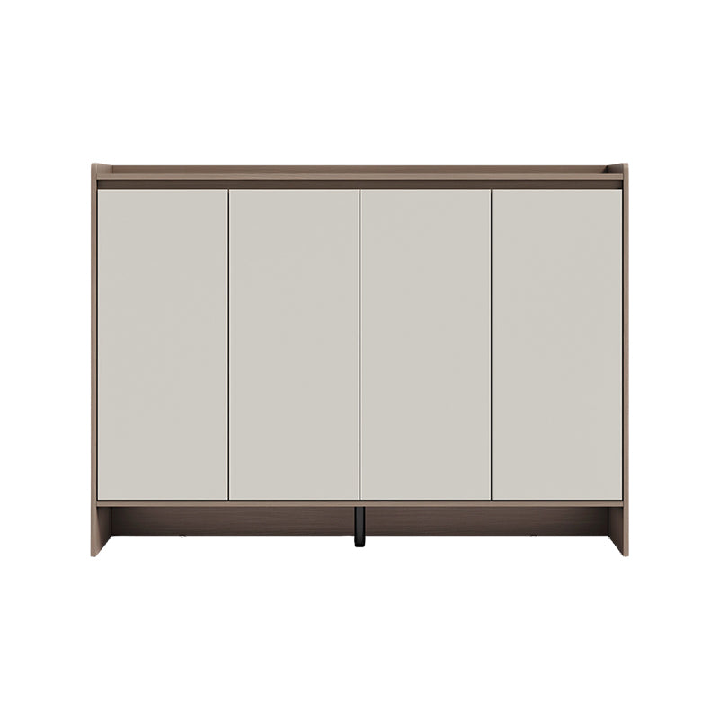 Rebel 80cm/100cm/120cm/140cm Entryway Shoe Cabinet/Shoe Case For Home Coffee & Grey Color