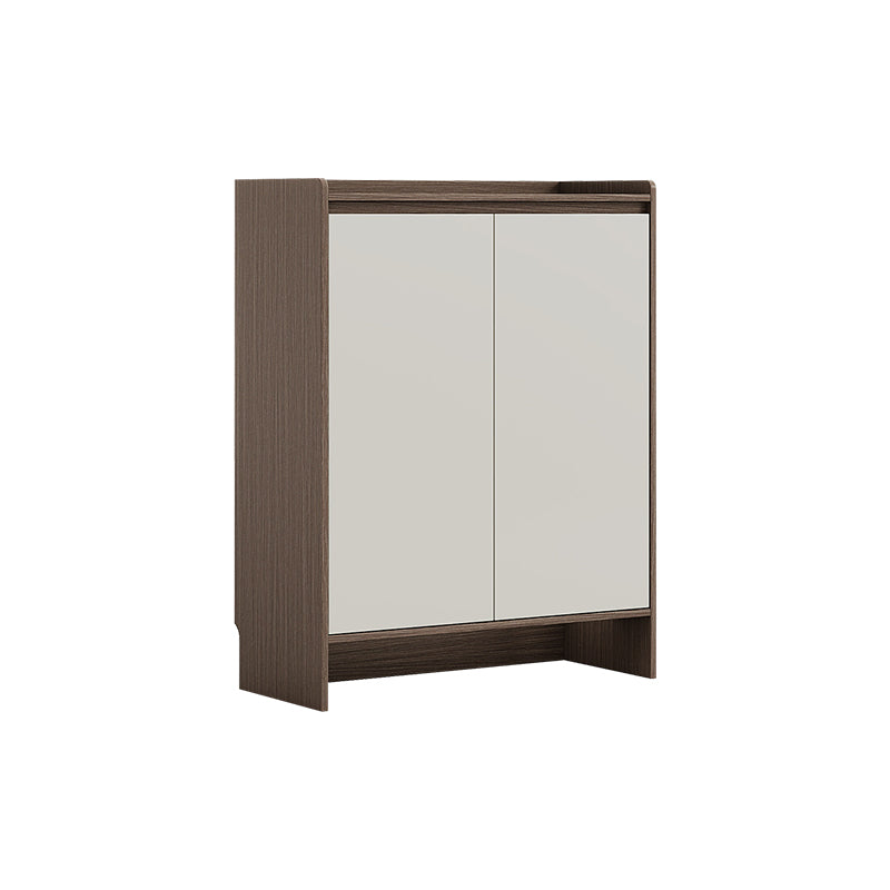 Rebel 80cm/100cm/120cm/140cm Entryway Shoe Cabinet/Shoe Case For Home Coffee & Grey Color