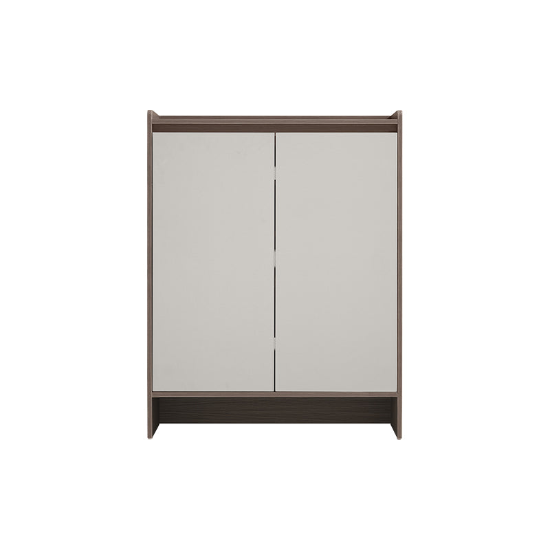 Rebel 80cm/100cm/120cm/140cm Entryway Shoe Cabinet/Shoe Case For Home Coffee & Grey Color