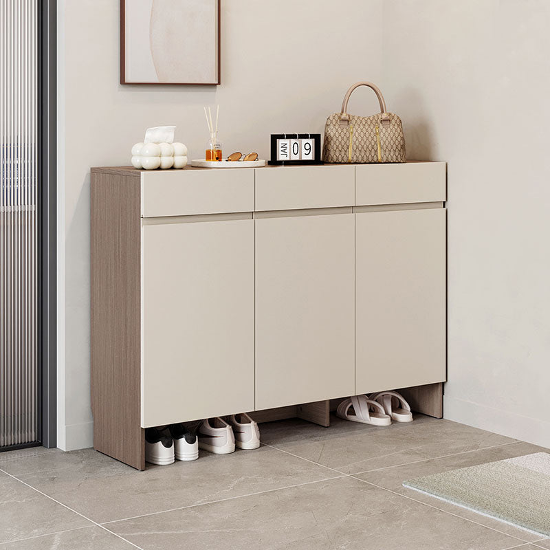 Prue 120cm 3-door Entryway Shoe Cabinet with Drawers/Shoe Case For Home