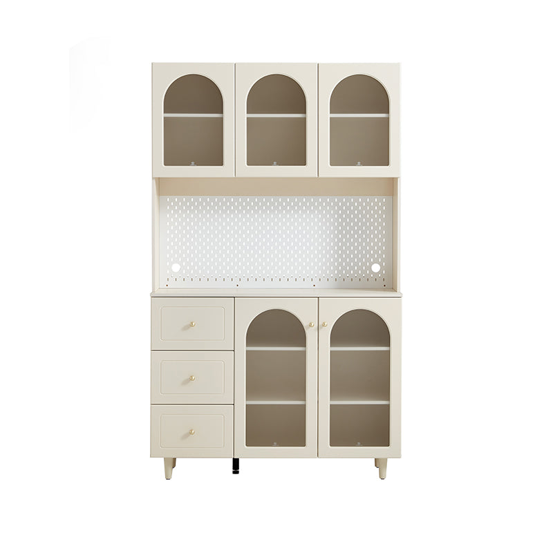Howard 119cm Classic Design Multifunctional Sideboard Buffet/Coffee Station Display Cupboard White