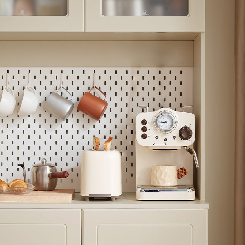 Howard 119cm Classic Design Multifunctional Sideboard Buffet/Coffee Station Display Cupboard White