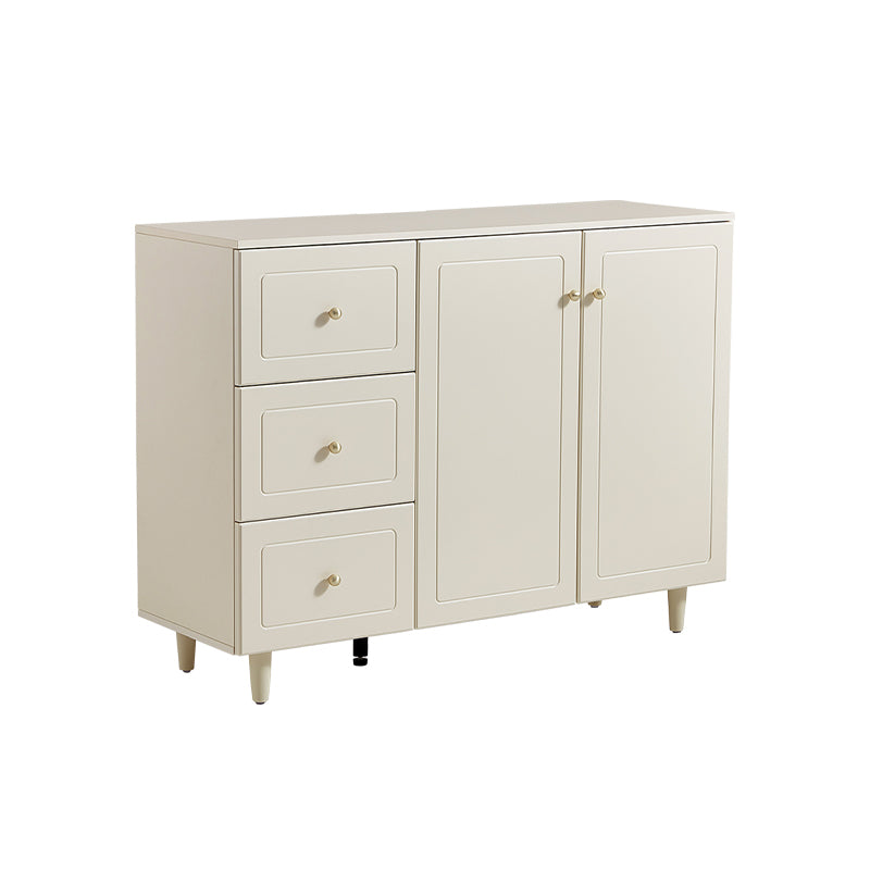 Howard Cream White Sideboard/ Buffet Table with Wooden Legs Multiple Style
